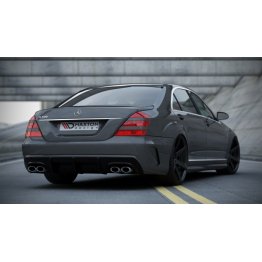 Бампер задний W205 Look на Mercedes S W221